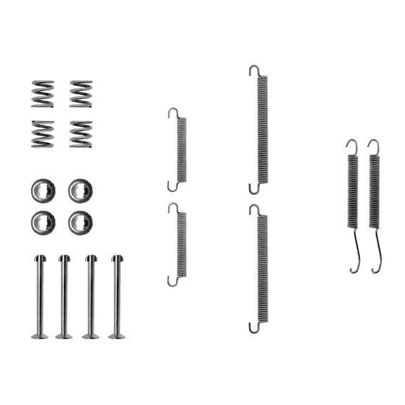 Remschoen -montageset parkeerremschoen Achteras