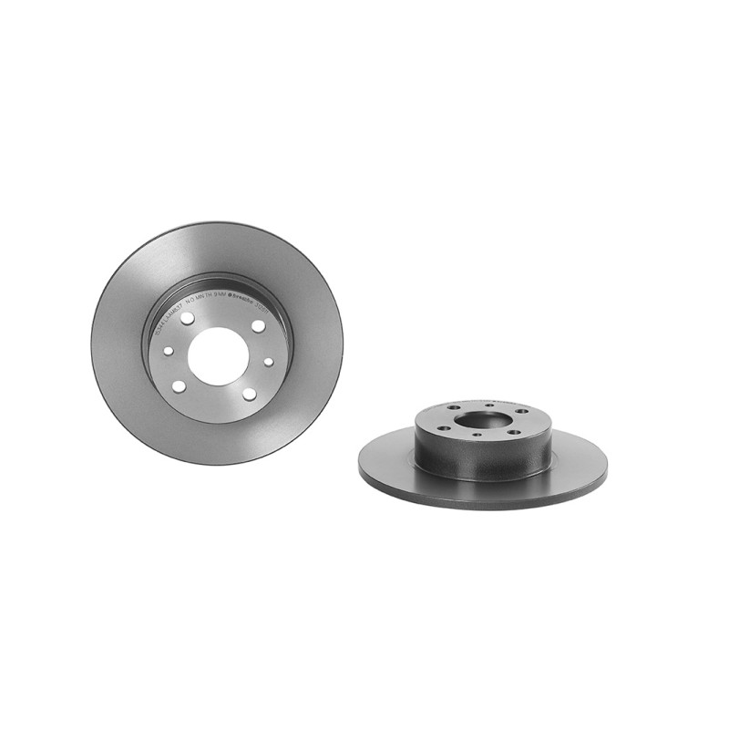 Remschijven Achteras Brembo Premium