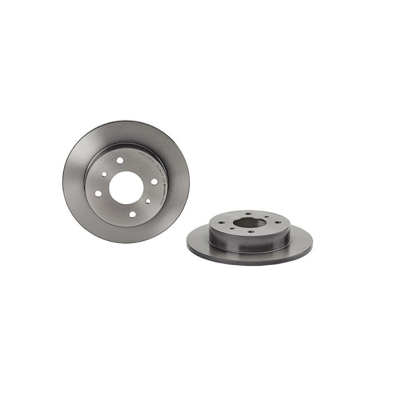 Remschijven Achteras Brembo Premium
