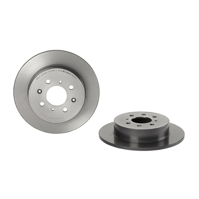 Remschijven Achteras Brembo Premium