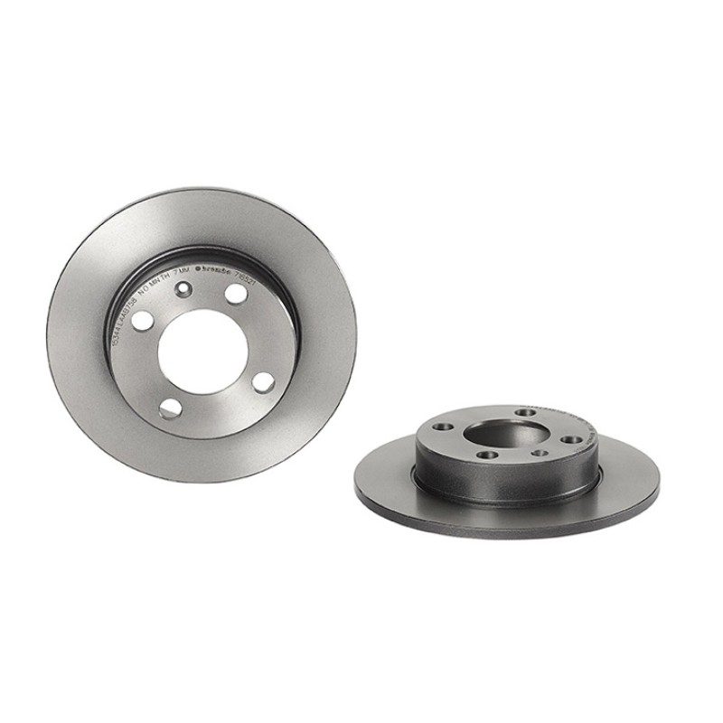 Remschijven Achteras Brembo Premium