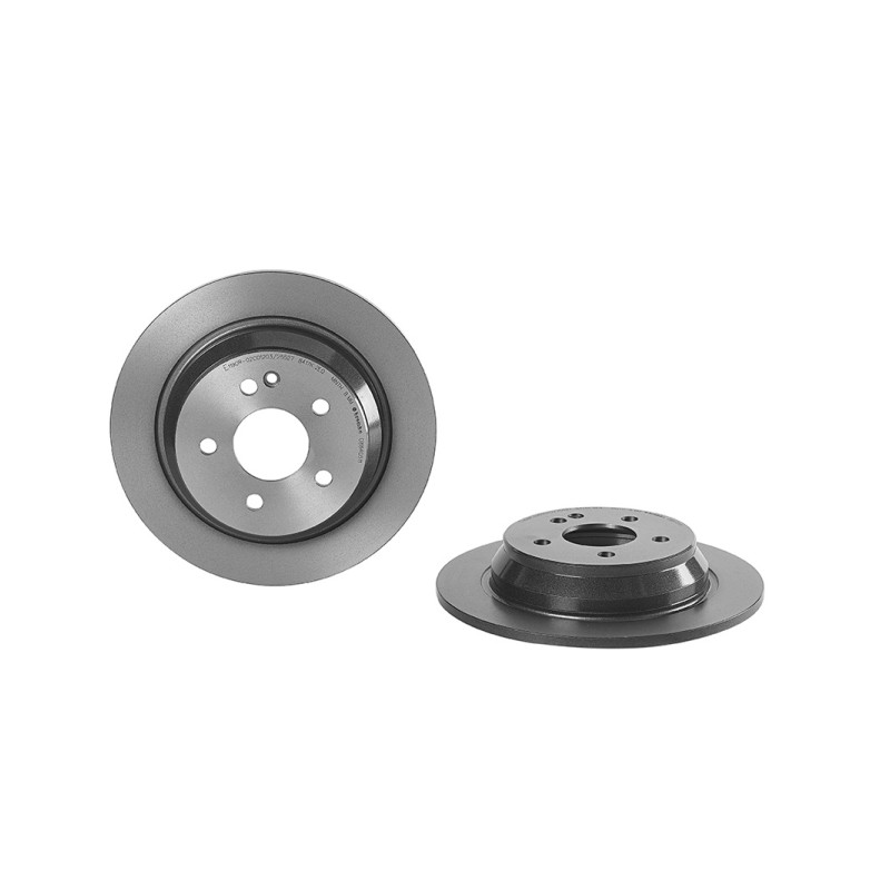Remschijven Achteras Brembo Premium