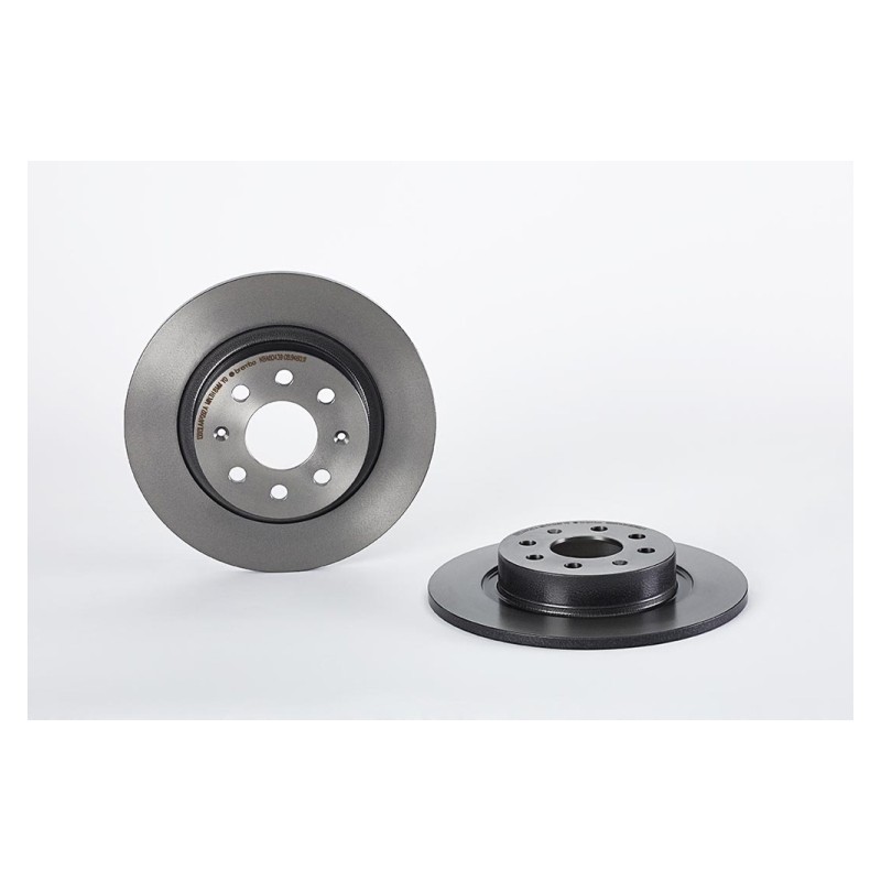 Remschijven Achteras Brembo Premium