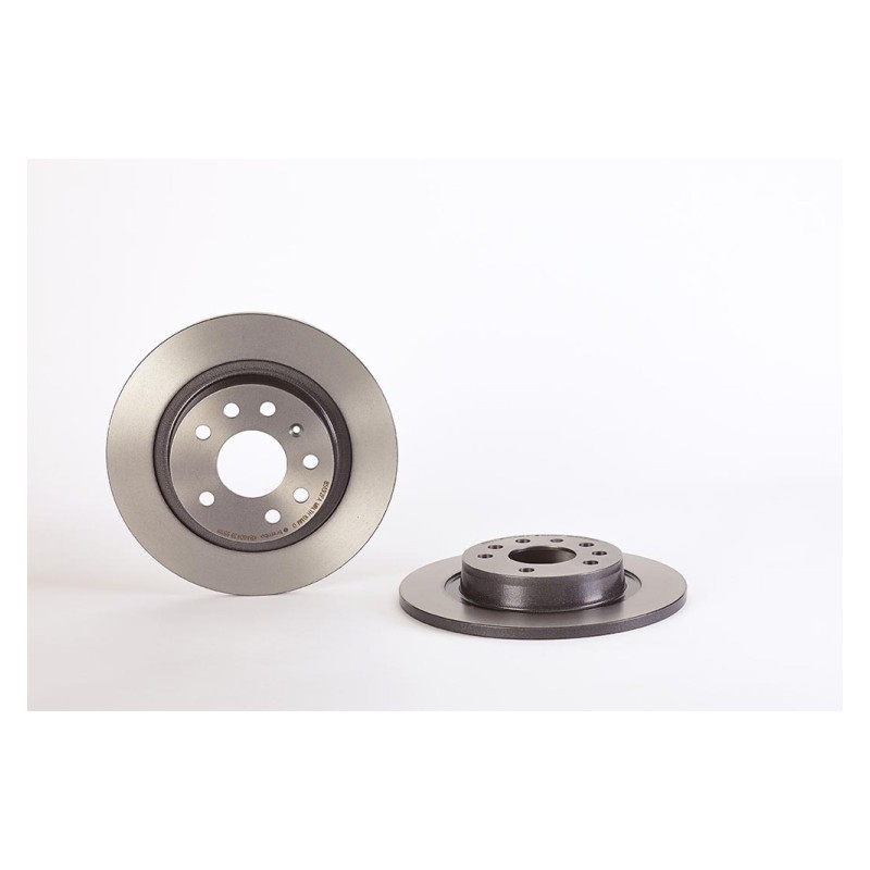 Remschijven Achteras Brembo Premium