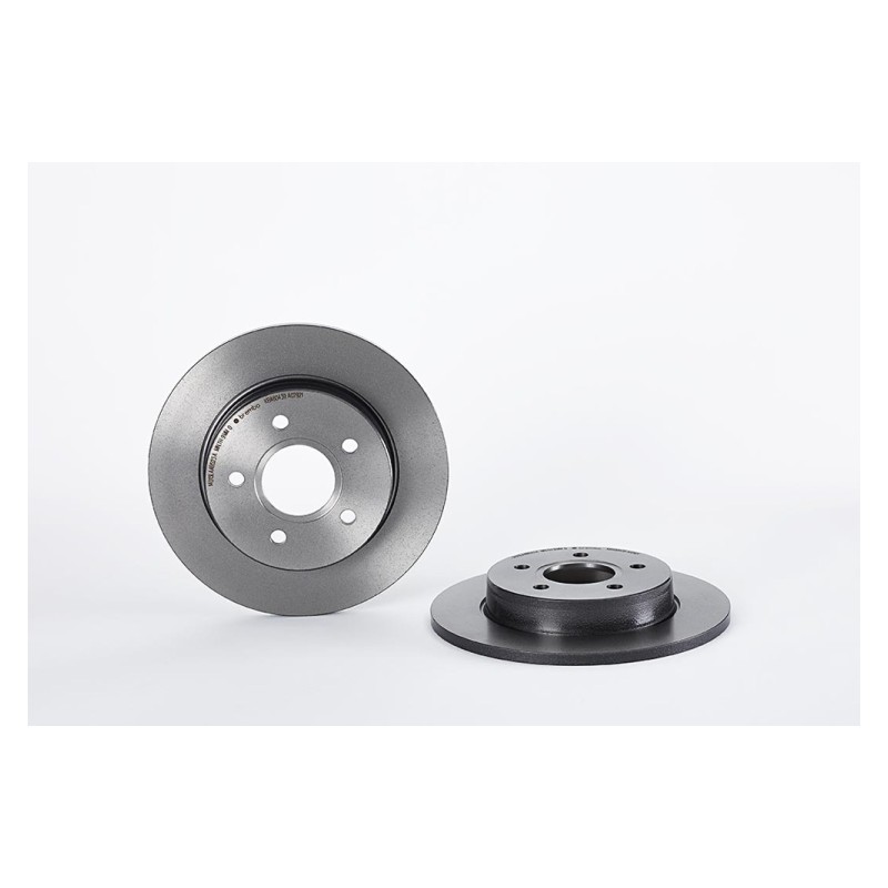 Remschijven Achteras Brembo Premium