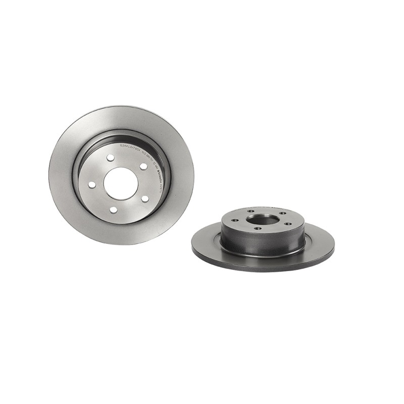 Remschijven Achteras Brembo Premium