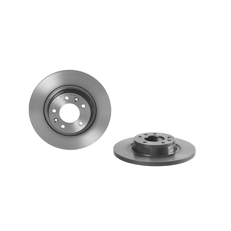 Remschijven Achteras Brembo Premium