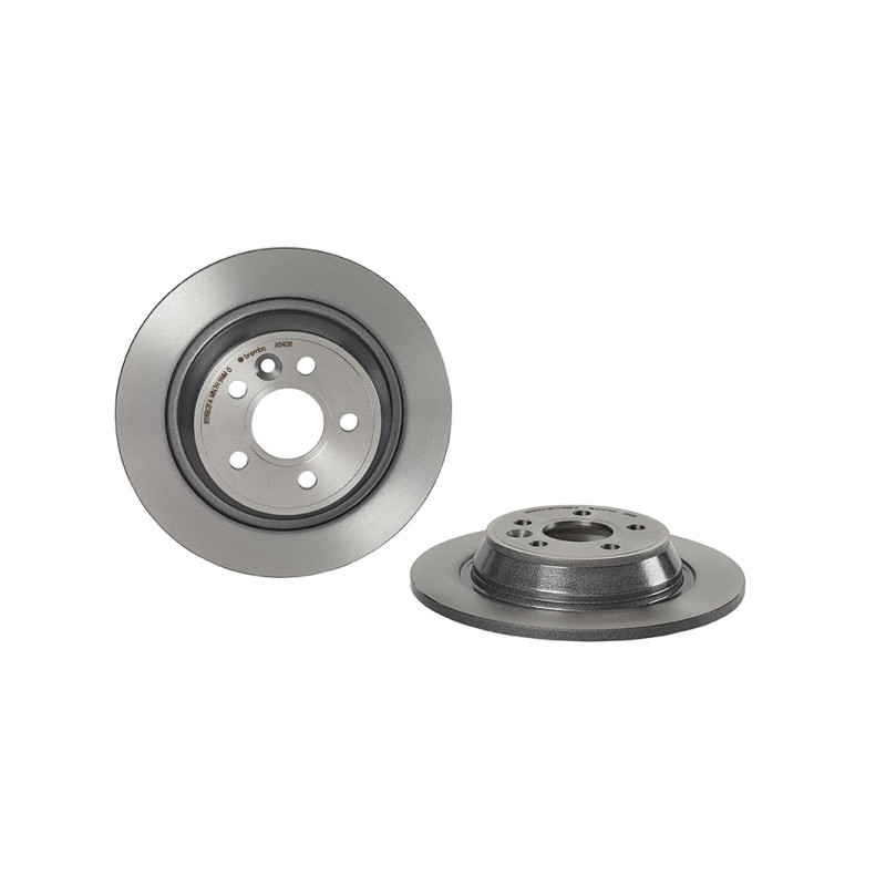 Remschijven Achteras Brembo Premium