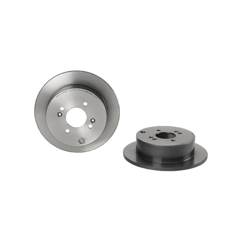 Remschijven Achteras Brembo Premium