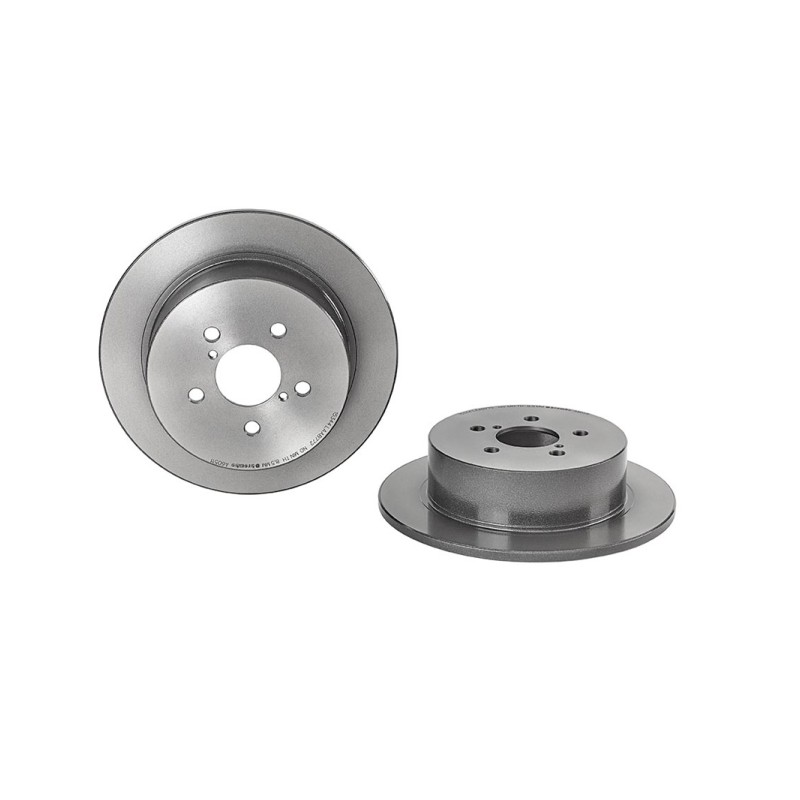 Remschijven Achteras Brembo Premium