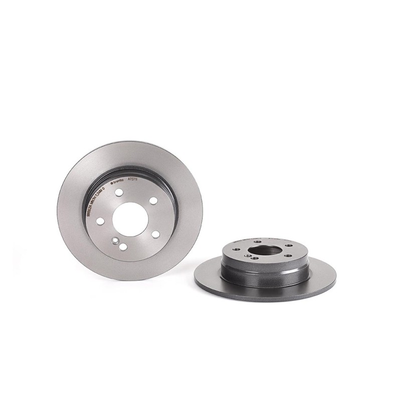 Remschijven Achteras Brembo Premium