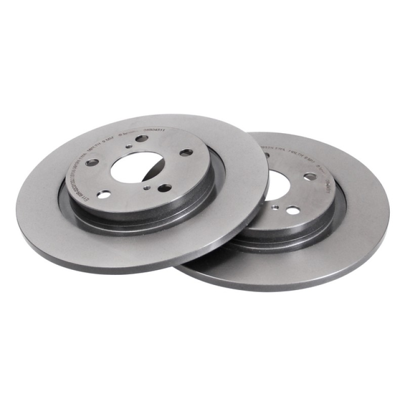 Remschijven Achteras Brembo Premium