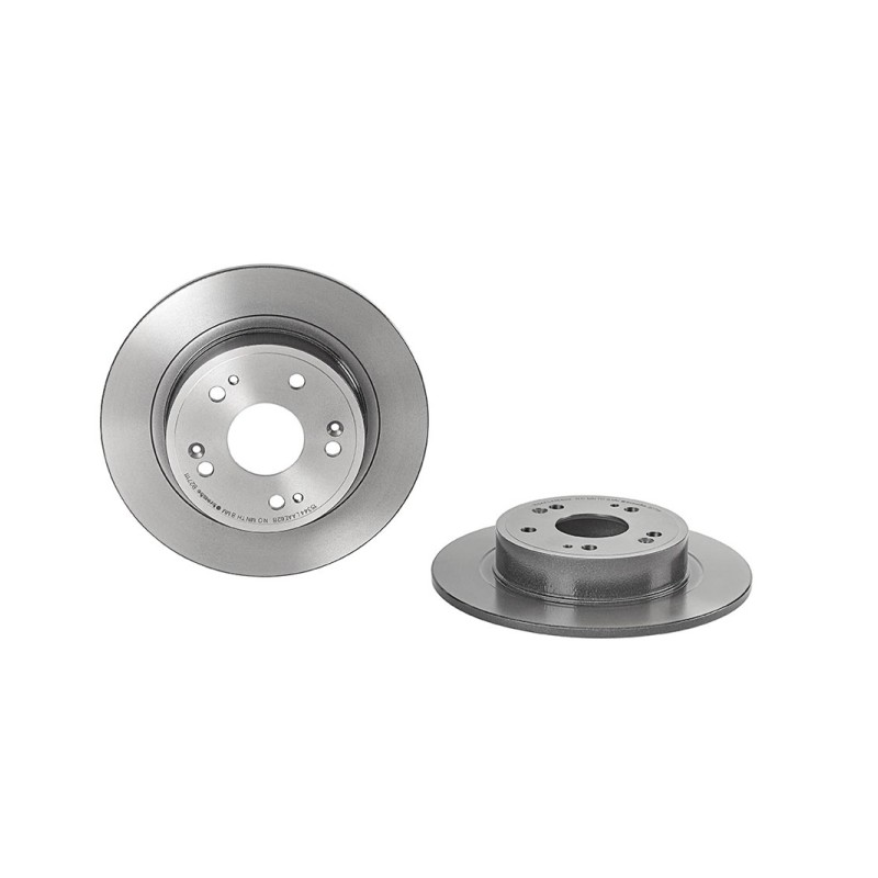 Remschijven Achteras Brembo Premium