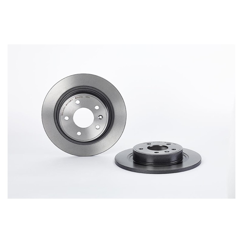 Remschijven Achteras Brembo Premium