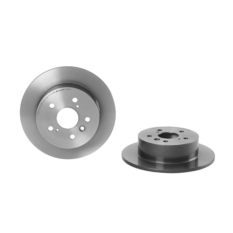 Remschijven Achteras Brembo Premium