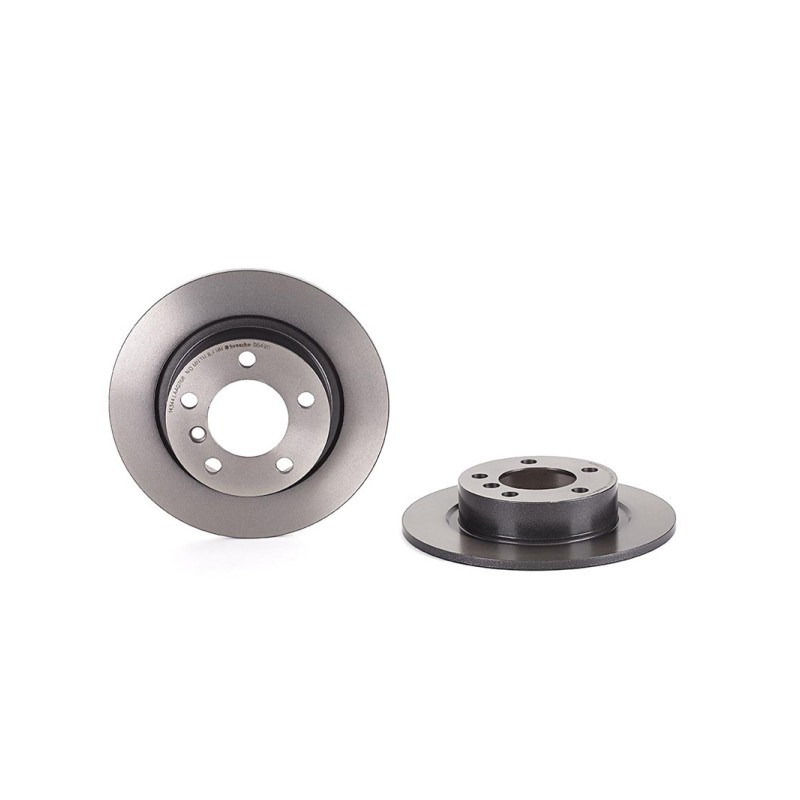 Remschijven Achteras Brembo Premium