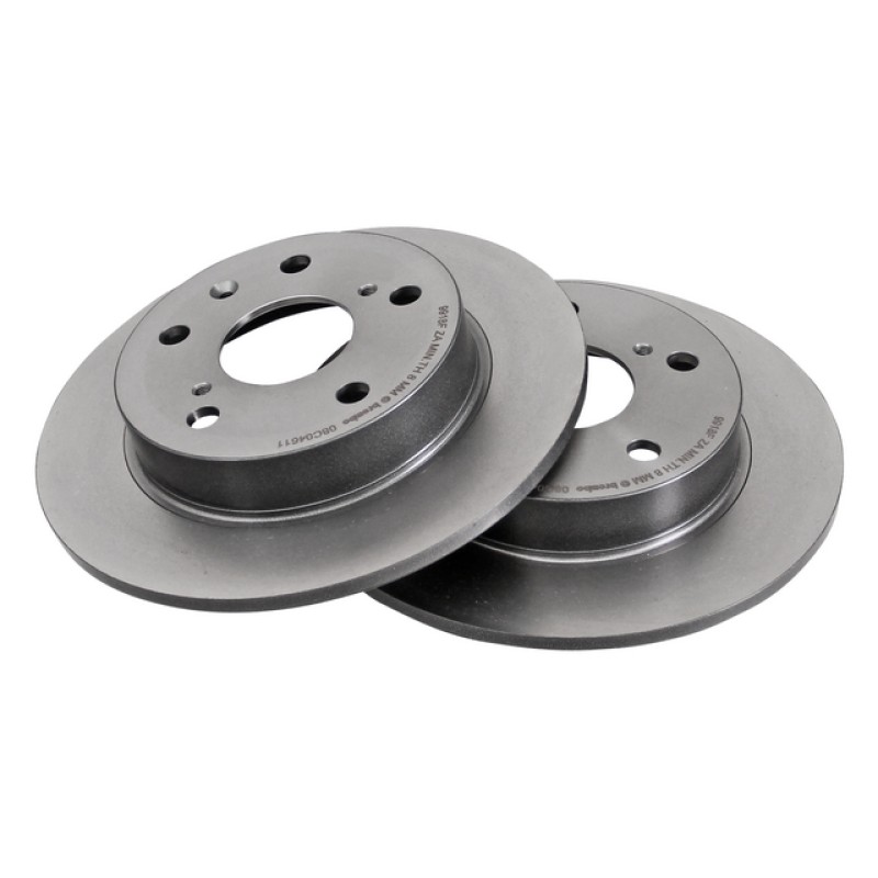 Remschijven Achteras Brembo Premium