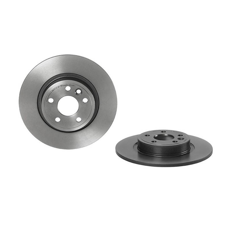 Remschijven Achteras Brembo Premium
