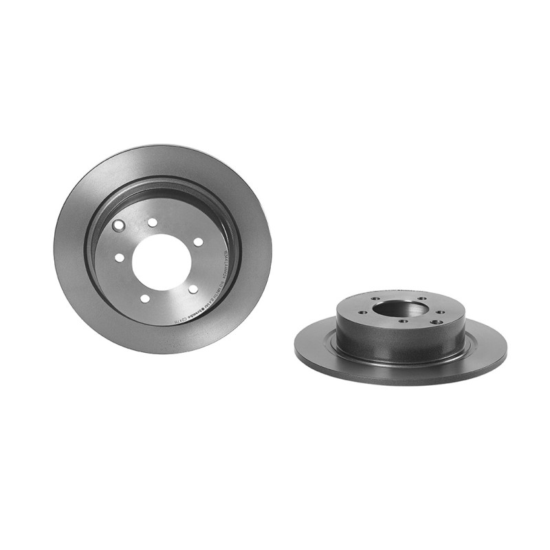 Remschijven Achteras Brembo Premium
