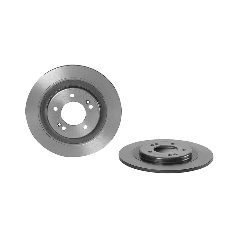 Remschijven Achteras Brembo Premium