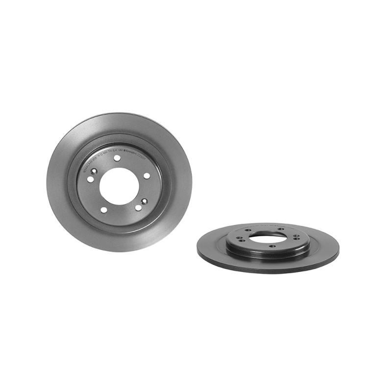 Remschijven Achteras Brembo Premium