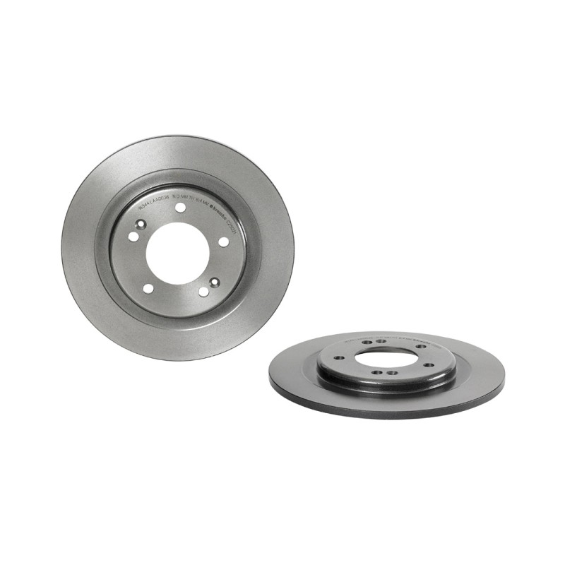 Remschijven Achteras Brembo Premium