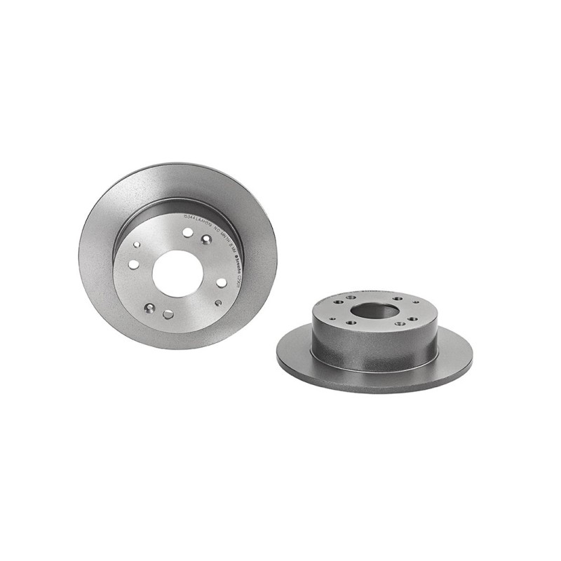 Remschijven Achteras Brembo Premium