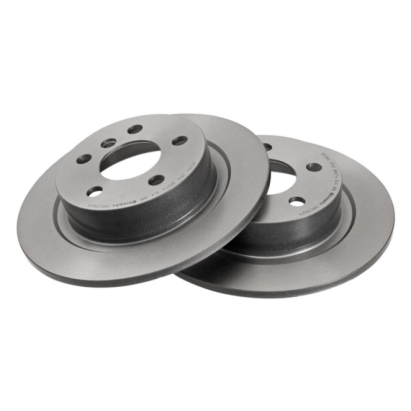 Remschijven Achteras Brembo Premium