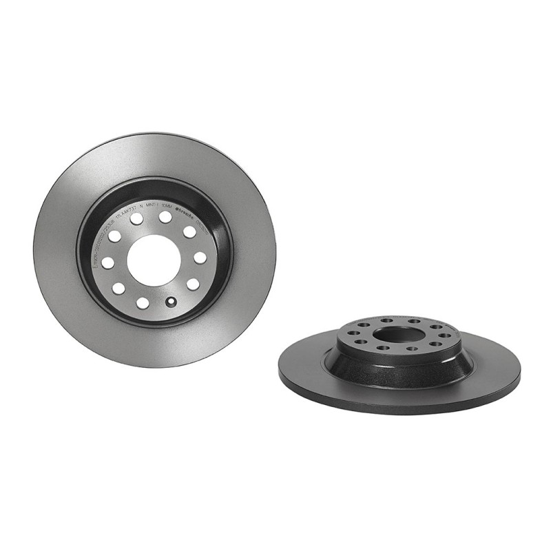 Remschijven Achteras Brembo Premium