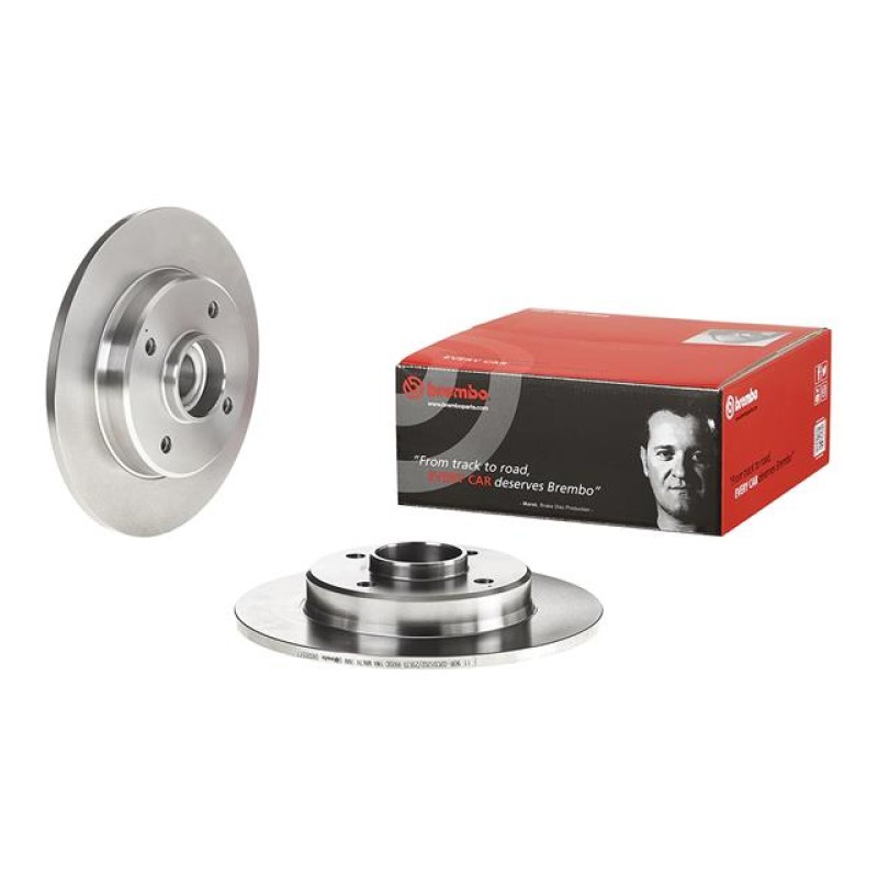 Remschijven Achteras Brembo Premium