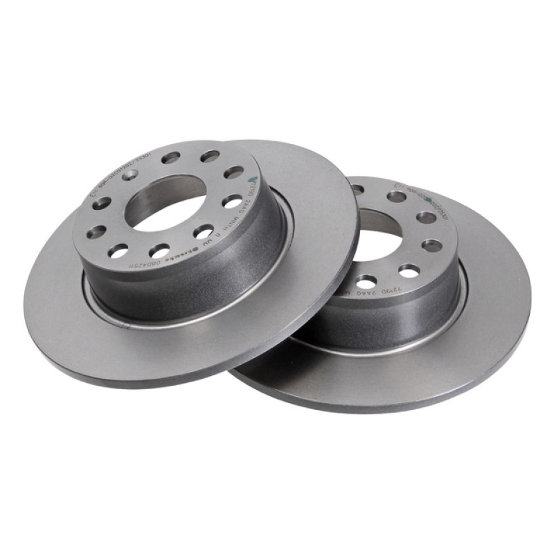 Remschijven Achteras Brembo Premium