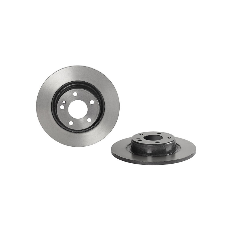 Remschijven Achteras Brembo Premium