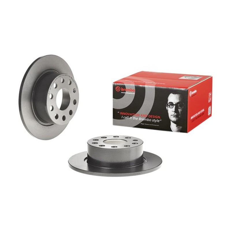 Remschijven Achteras Brembo Premium