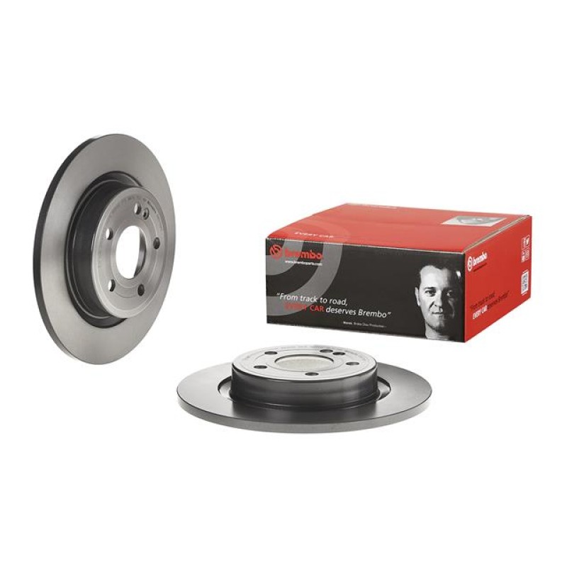 Remschijven Achteras Brembo Premium