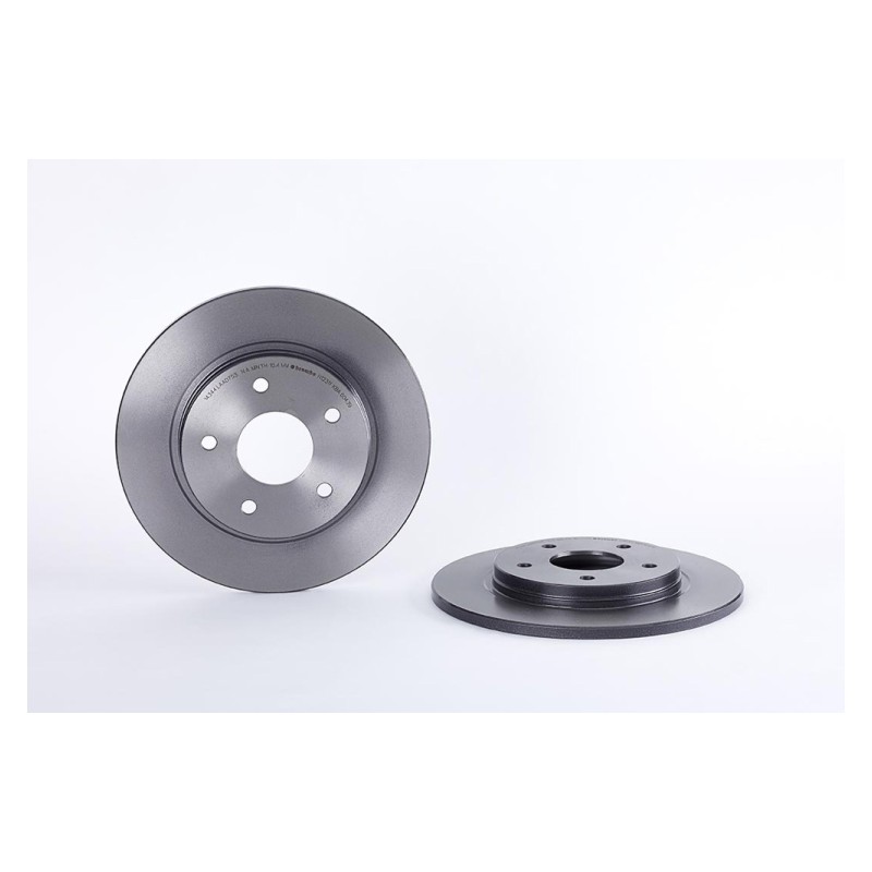 Remschijven Achteras Brembo Premium