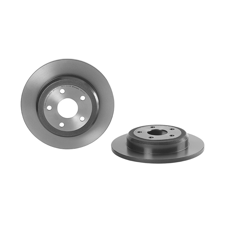 Remschijven Achteras Brembo Premium