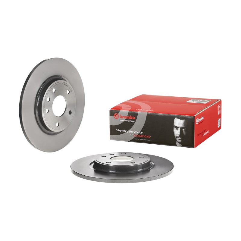 Remschijven Achteras Brembo Premium