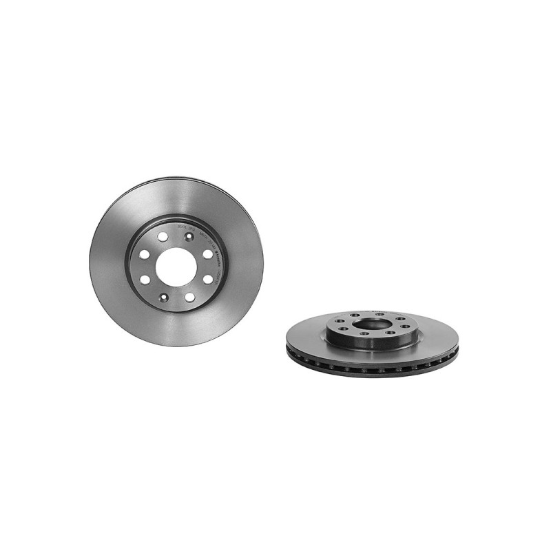 Remschijven Vooras Brembo Premium
