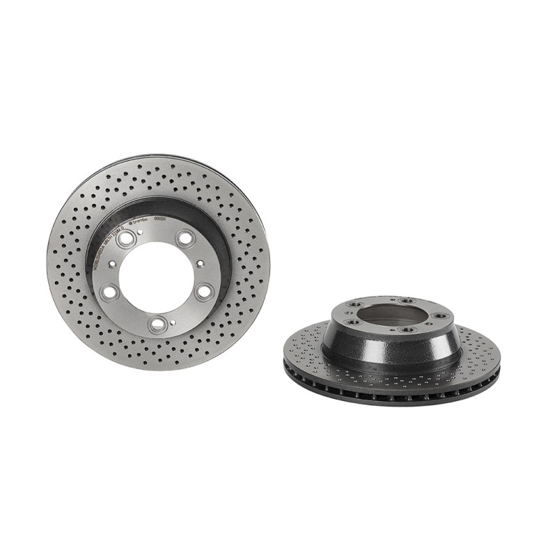 Remschijven Achteras Brembo Premium