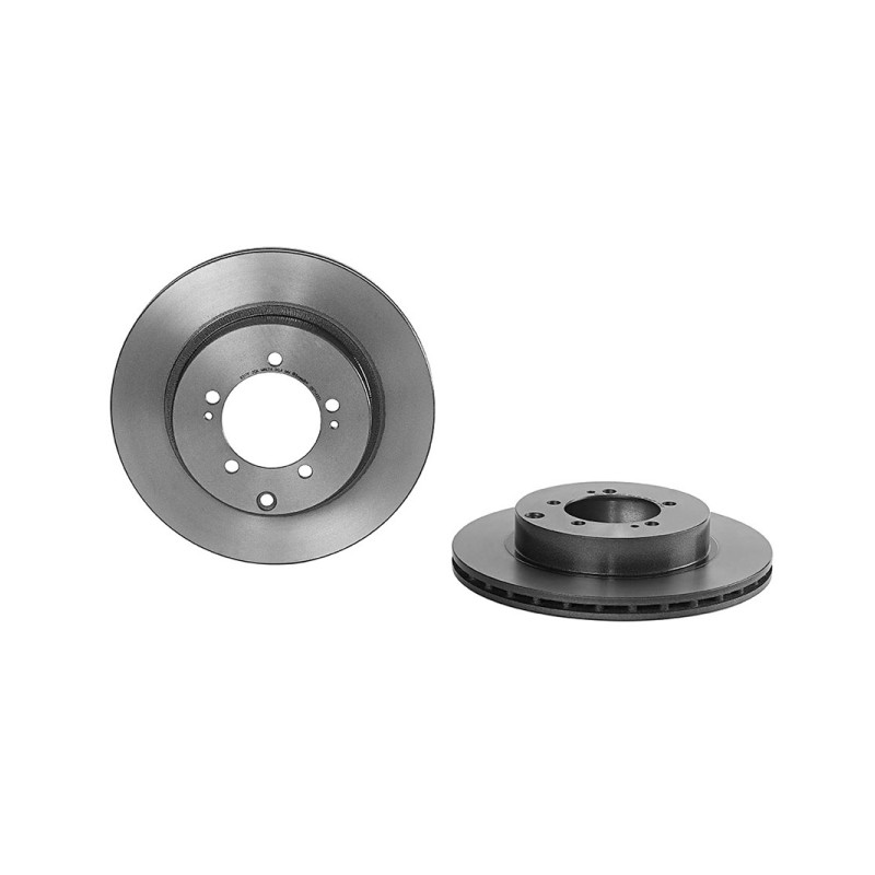 Remschijven Achteras Brembo Premium