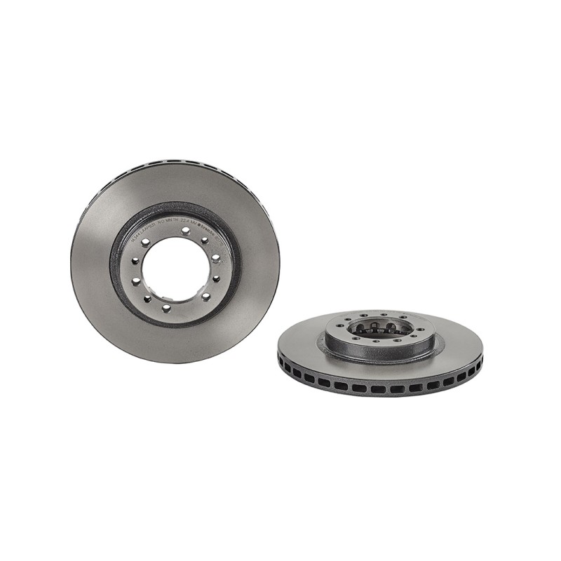 Remschijven Vooras Brembo Premium