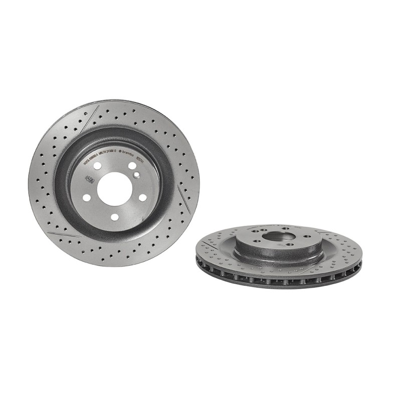 Remschijven Achteras Brembo Premium