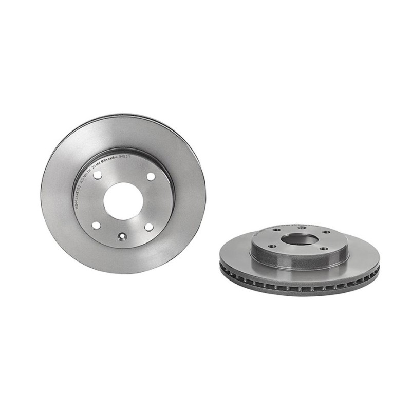 Remschijven Vooras Brembo Premium