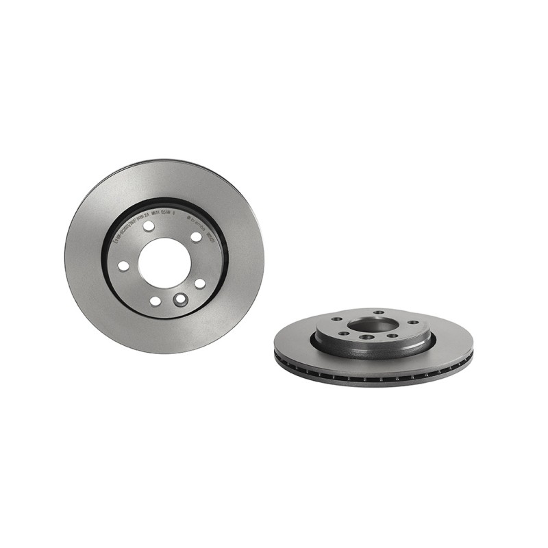 Remschijven Achteras Brembo Premium