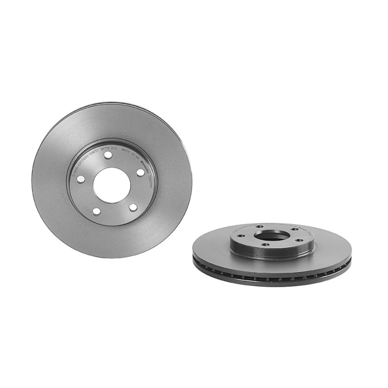 Remschijven Vooras Brembo Premium