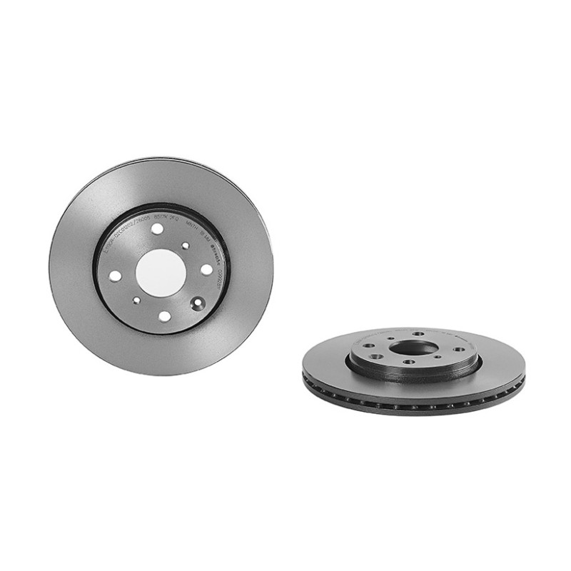 Remschijven Vooras Brembo Premium