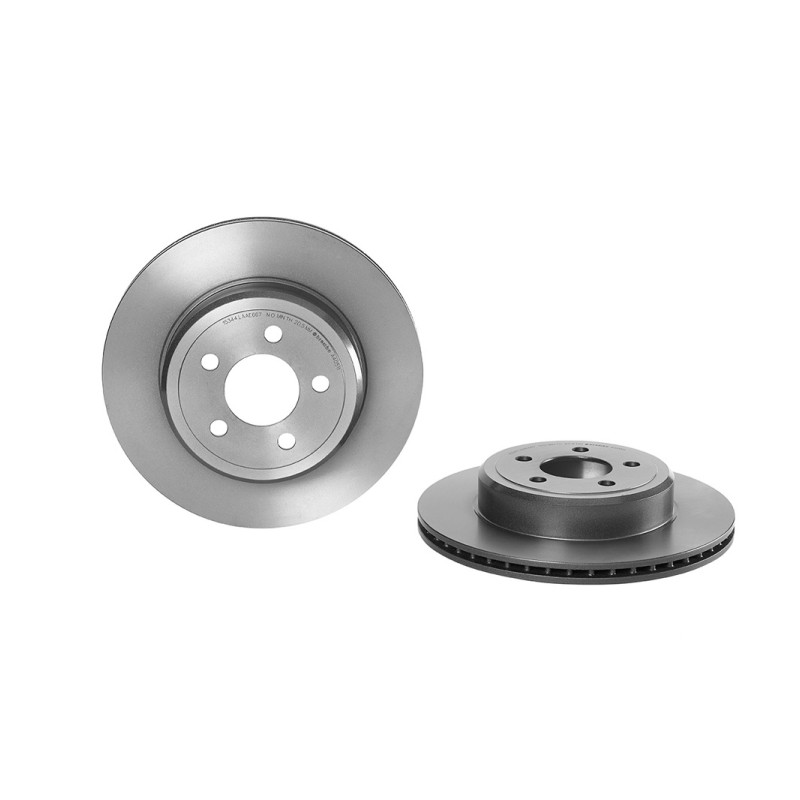 Remschijven Achteras Brembo Premium