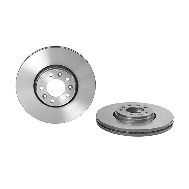 Remschijven Vooras Brembo Premium