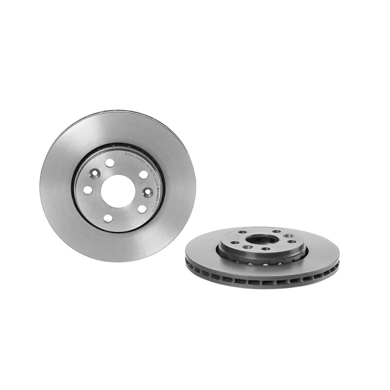 Remschijven Vooras Brembo Premium