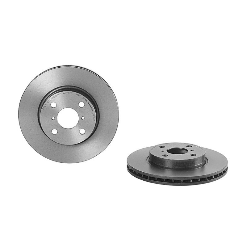 Remschijven Vooras Brembo Premium